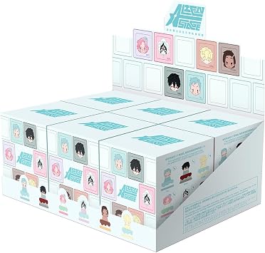 Alien Stage Baby Series Blind Box Keycaps Figures, Anime Officially Licensed Mystery ALNST Merch Whole Set, Contains All of 6 Characters