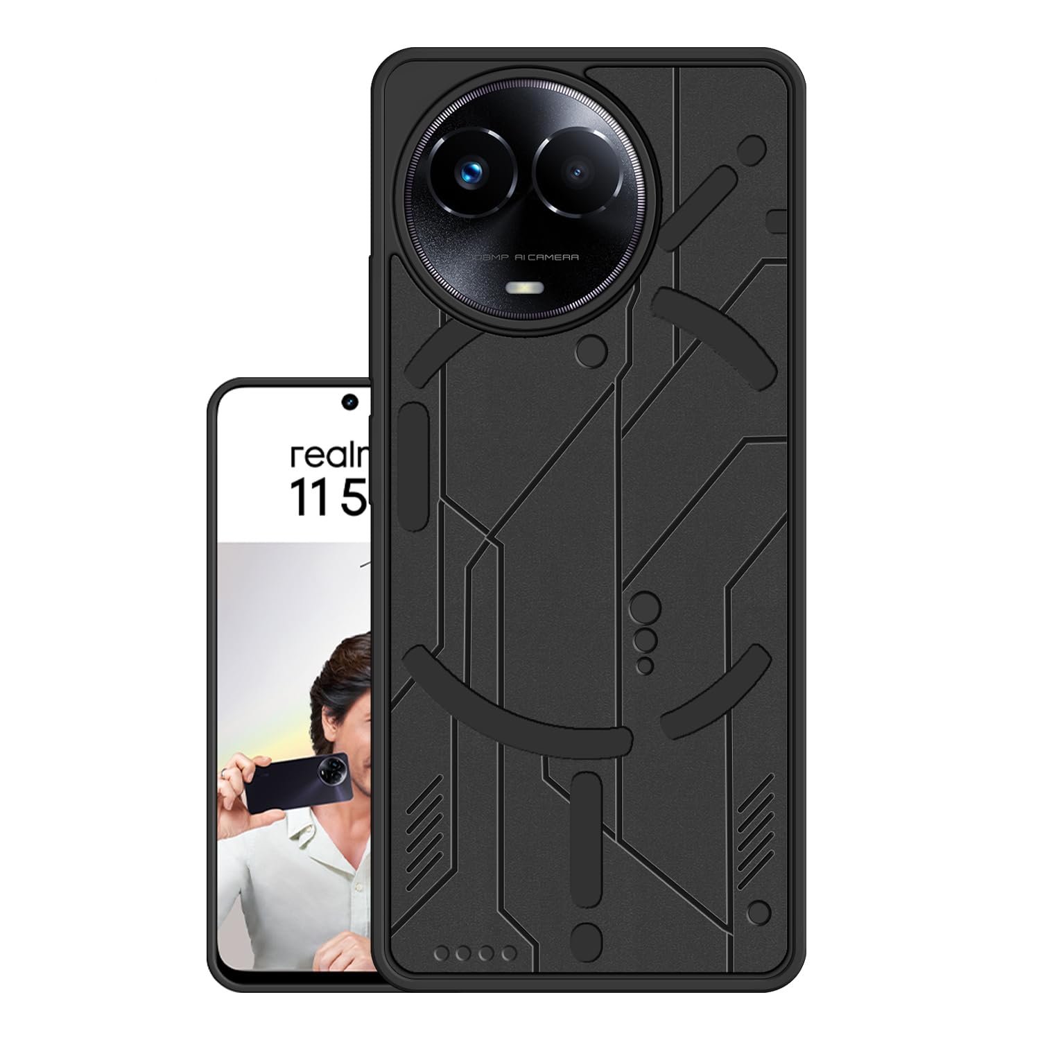 VIDO Designer Soft Silicon Back Case Cover for Realme 11 5G / Realme 11x 5G/Realme C67 5G (B0CH3H97TB) Amazon Price History, Amazon Price Tracker