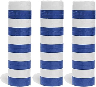 Deko * GRIECHENLAND * für Party und Geburtstag | Dekoration Partydeko Länderparty EM WM Greece Flagge, Edition: Luftschlangen, 3 Rollen