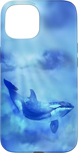 Miniatura 10 de Funda para iPhone 13 Pro Max Orca Sea Panda Bajo el Mar Ballena Asesina