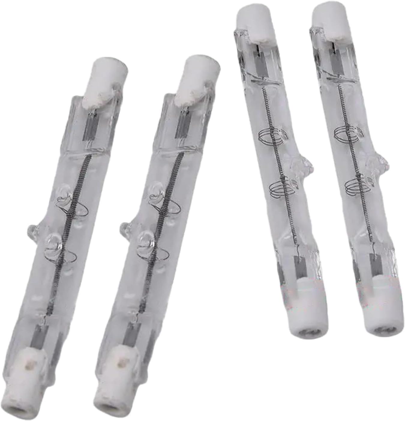 r7s Halogen Light Bulbs AC 220-240V J78 60W 100W 150W 200W Dimmable Halogen 120V R7S Replacement Bulb for Landscape Lighting Security 200W 120V-4PCS