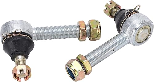 Miniatura 6 de 1 par de juntas de bola izquierda y derecha de 0.472 in, 0.630 in, aleación de acero, rótula para 150Cc 250Cc Quad Dirt Bike Atv Go Kart ciclomotor,