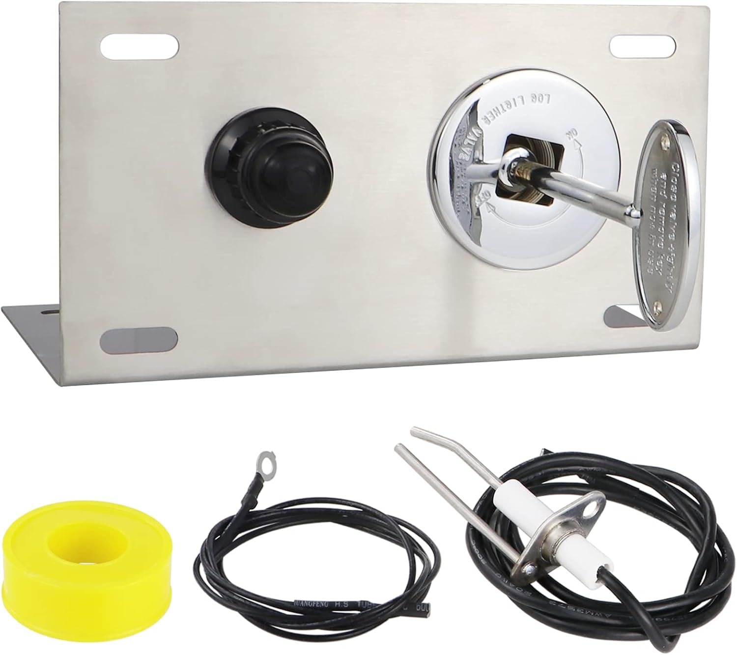 Fire Pit Gas Burner Spark Ignition Kit Stainless Steel