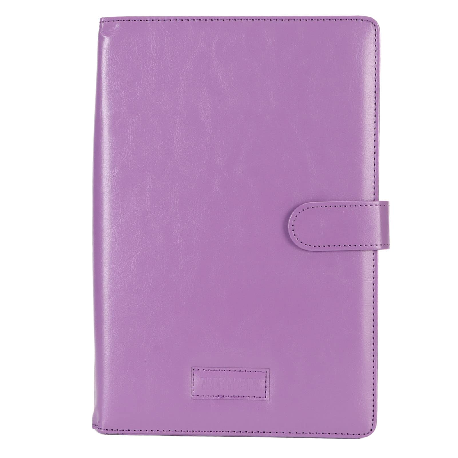 Tyenaza Ferri da Maglia da 50 Pezzi, Set di Ferri da Maglia Ergonomici in Metallo in Acciaio Inossidabile da 2,5 Mm-6 Mm con Borsa per Artigianato, Viola