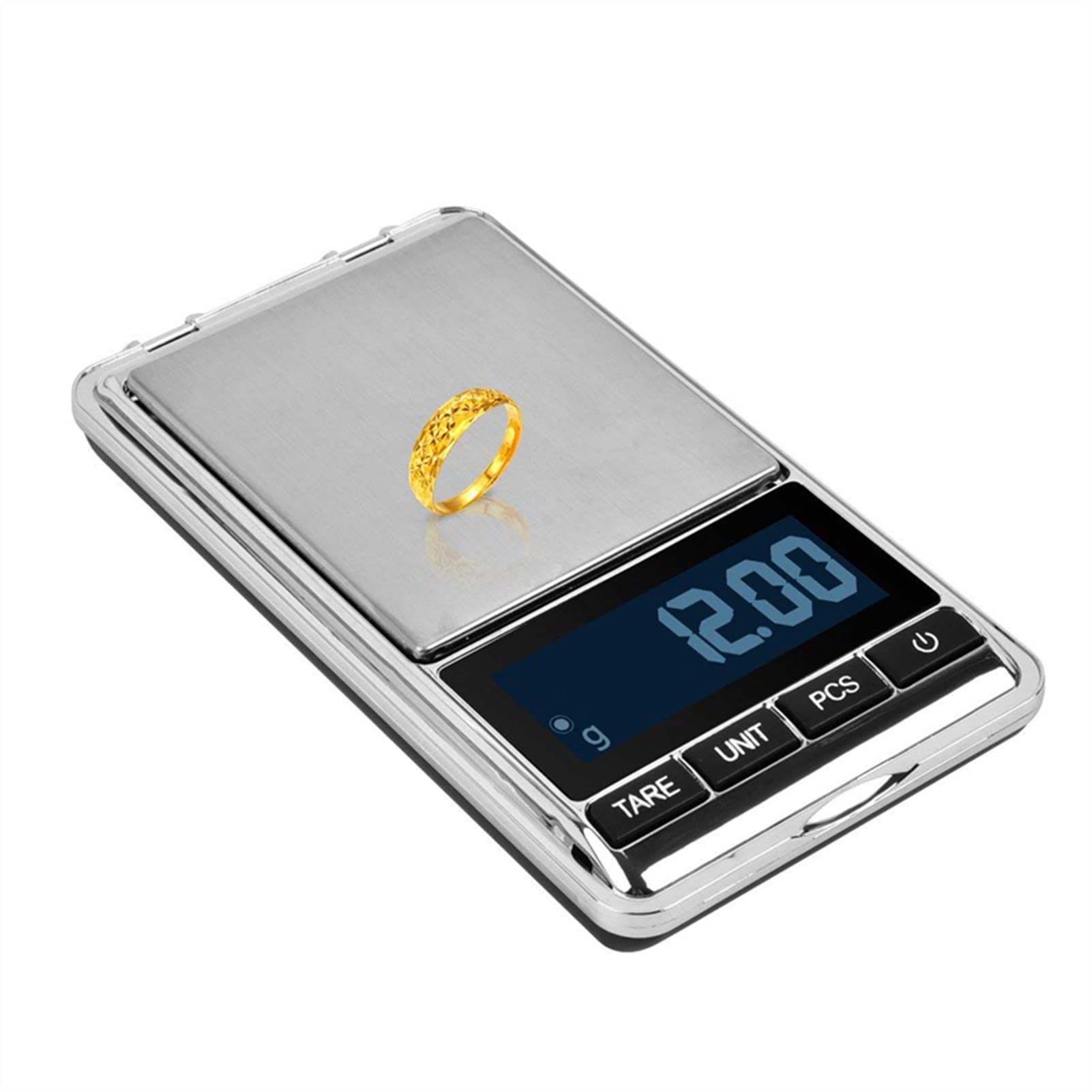 Bilancia da Cucina Bilancia Tascabile da 500 G 0,01 G Bilancia per Gioielli Bilancia Elettronica di Precisione Bilancia Digitale LCD Portatile Mini Bilancia da Cucina gra,