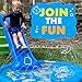 SplashEZ 3-in-1 Splash Pad, Sprinkler for Kids & Baby Pool for Learning – Toddler Sprinkler Pool, 60’’ Outside Water Toys – “from A to Z” Outdoor Play Mat for Babies & Toddlers