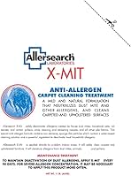 Allersearch X-Mit Anti-Allergen Carpet Cleaning Powder