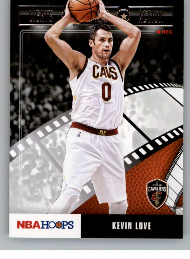 Amazon.com: 2019-20 Panini Hoops Lights Camera Action #16 Kevin