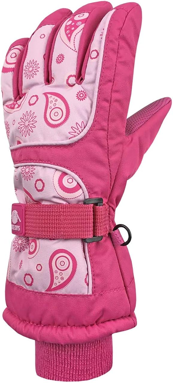 N'Ice Caps Kids Cold Weather Waterproof Thinsulate Camo Print Winter Gloves: Clothing, Shoes & Jewelry