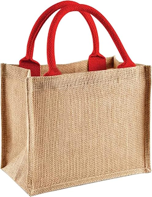 Westford Mill W412 Jute Mini Gift Bag