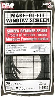 Prime-Line Products P 7520 Spline, 25-Feet, Black