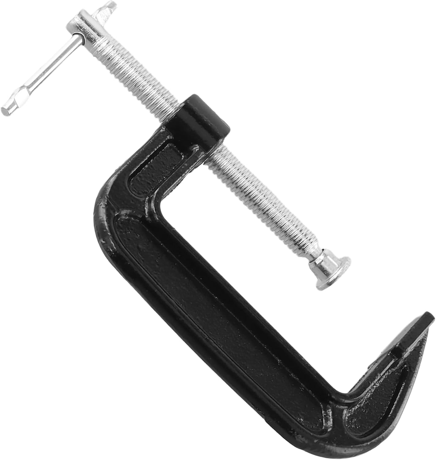 HOZEON 6 Pack 4 Inch Heavy Duty C Clamp Set - Specifically for Brake Caliper Repair, Industrial Steel C Clamps for Woodworking & Welding