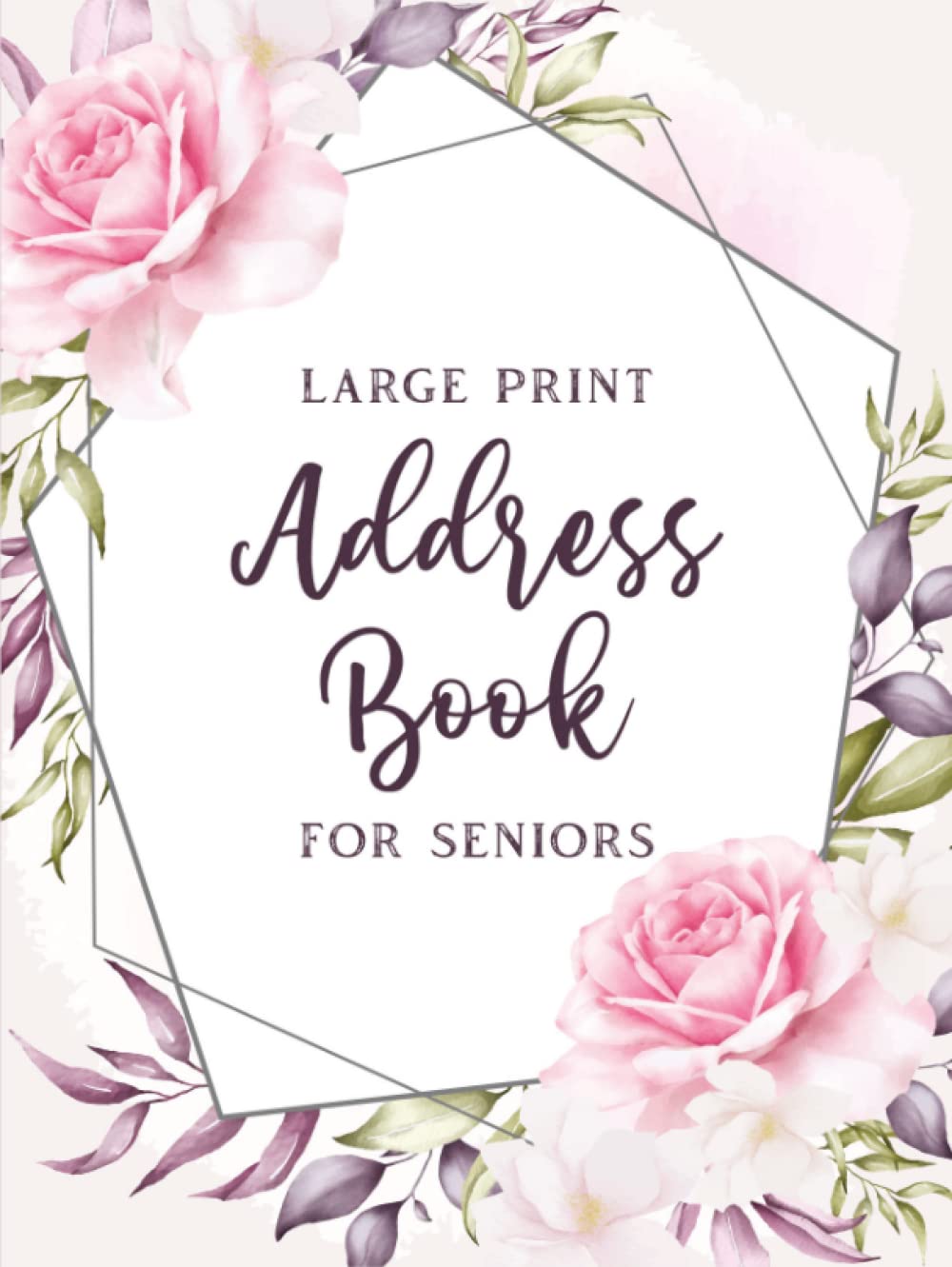 Large Print Address Book for Seniors Large Telephone Address Book with