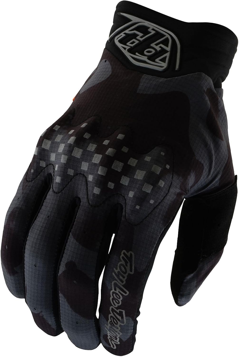 Troy Lee Designs Gambit Glove for Motocross MX Mountain Biking, Blotted Black, Medium