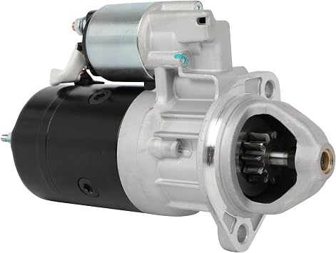 starter motor 18230 Compatible for/Replacement for Deutz Khd Vermeer 3550 Trencher, Gehl Skid Steer Sl5635 Sl6635 Deutz Bf4M1011F Dsl, Thomas Equipment Skid Steer T243