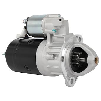 Starter Motor 18230 Compatible for/Replacement for Deutz Khd Vermeer 3550 Trencher, Gehl Skid Steer Sl5635 Sl6635 Deutz Bf4M1011F Dsl, Thomas Equipment Skid Steer T243