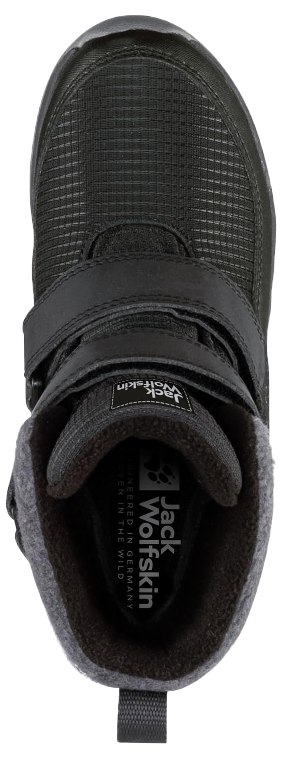 Jack Wolfskin Dzieci uniseks POLAR BEAR TEXAPORE MID VC K buty śnieżne, phantom/burly Żółty XT, 37 EU