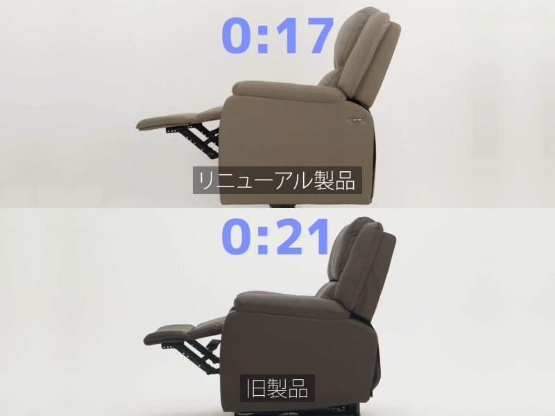 Amazon｜電動昇降 リクライニングチェア T01 ブラウン 垂直昇降 フル
