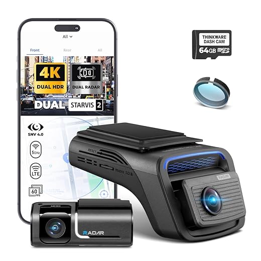 Thinkware U3000 PRO 4K Dual Dash Cam