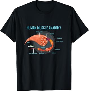 Anatomy of Human Muscle for Medic T-Shirt