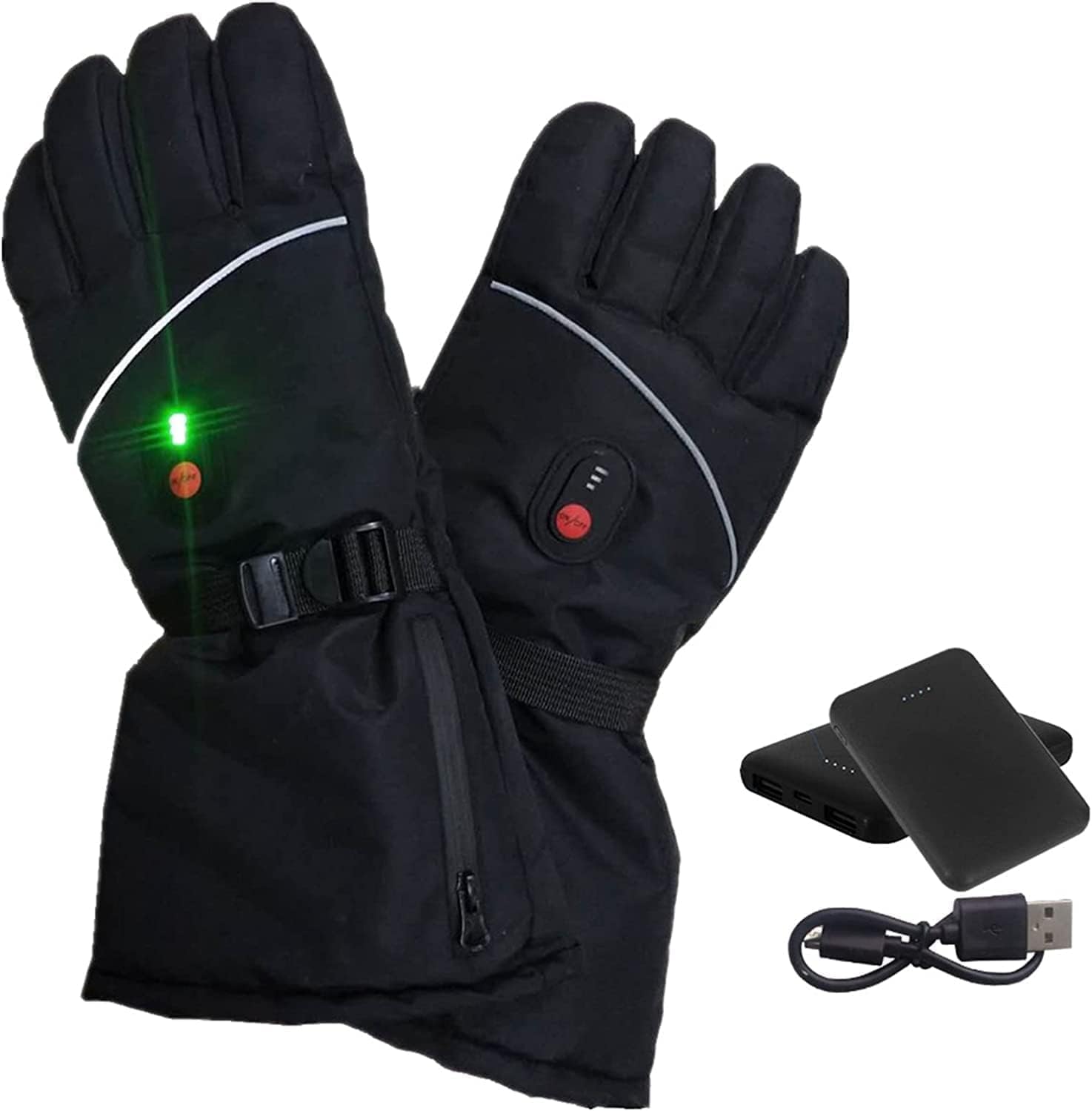 Heated Electric Gloves for Hunting & Outdoor Activities, Battery-Powered Warm Gloves for Motorcycle Riding, Skiing, Cycling – Ultimate Heat & Comfort
