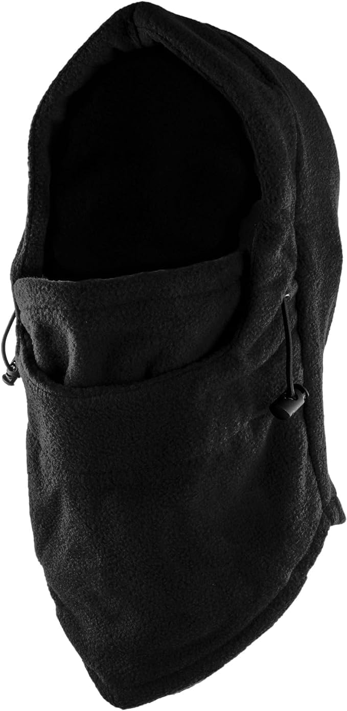 Premium Windproof Fleece Ski Mask - Warm Balaclava Hood for Winter Sports & Outdoor Activities