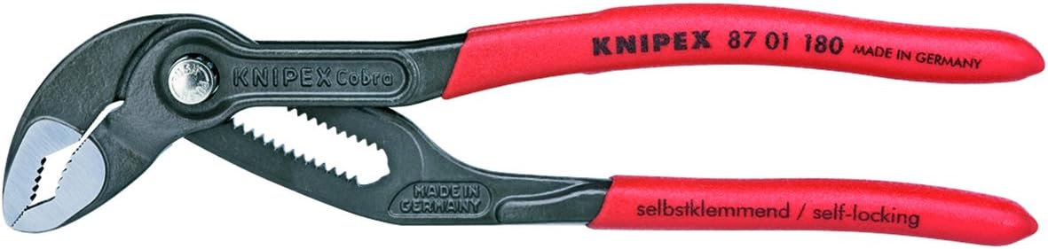 Knipex 8701-7 7-Inch -InchCobra-Inch Tongue and Groove Box Joint Plier