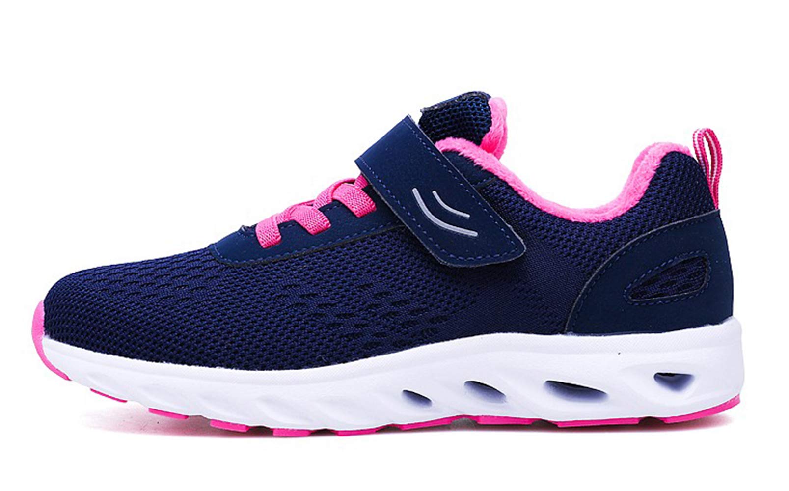 Zapatillas Deportivas Mujer Invierno Al Aire Libre Antideslizante Nieve Cálido Forrado Cómodo Casual Sneakers Azul Oscuro 39 EU