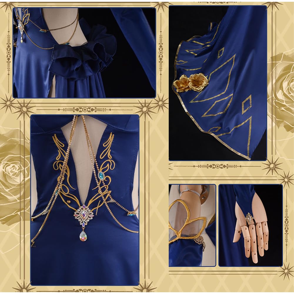 DEXSHUN CC Cosplay kostium Anime Cosplay Stroje CC Czarna sukienka, mundur Spódnica, przebranie, na Halloween, karnawał, imprezę, ubrania, kompletny zestaw akcesoriów