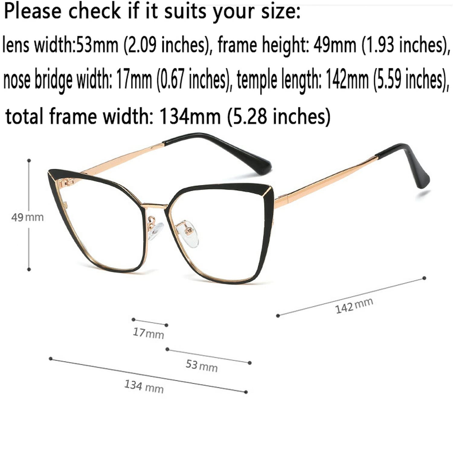 progressive multifocal glasses, women's transition sunglasses, photochromic reading glasses, points for reader near far (grey blue, +1.5)