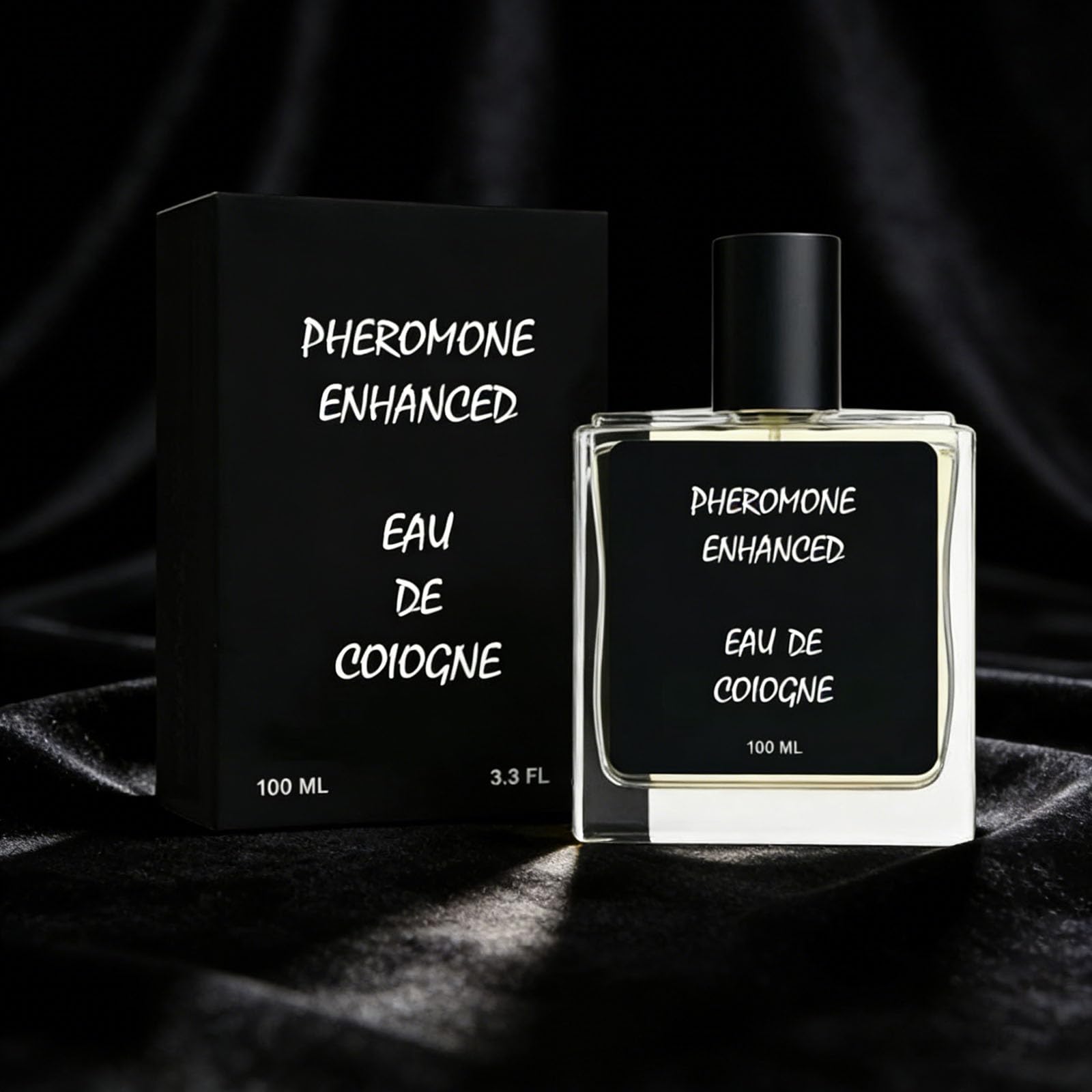 Eau de Cologne a strati audaci da uomo, profumo ai feromoni da 100 ml, profumo da uomo a lunga durata con profumo rinfrescante per tutti i giorni (2pcs)