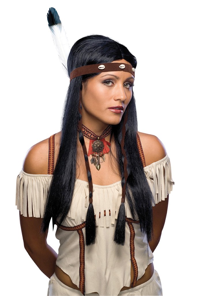 Rubie's Costume Characters Sexy Native American Wig