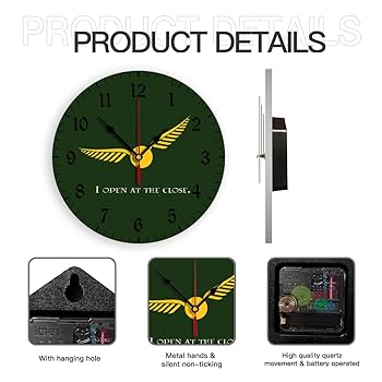 Amazon.co.jp: ハリーポッター 掛け時計 壁掛け時計 かけ時計