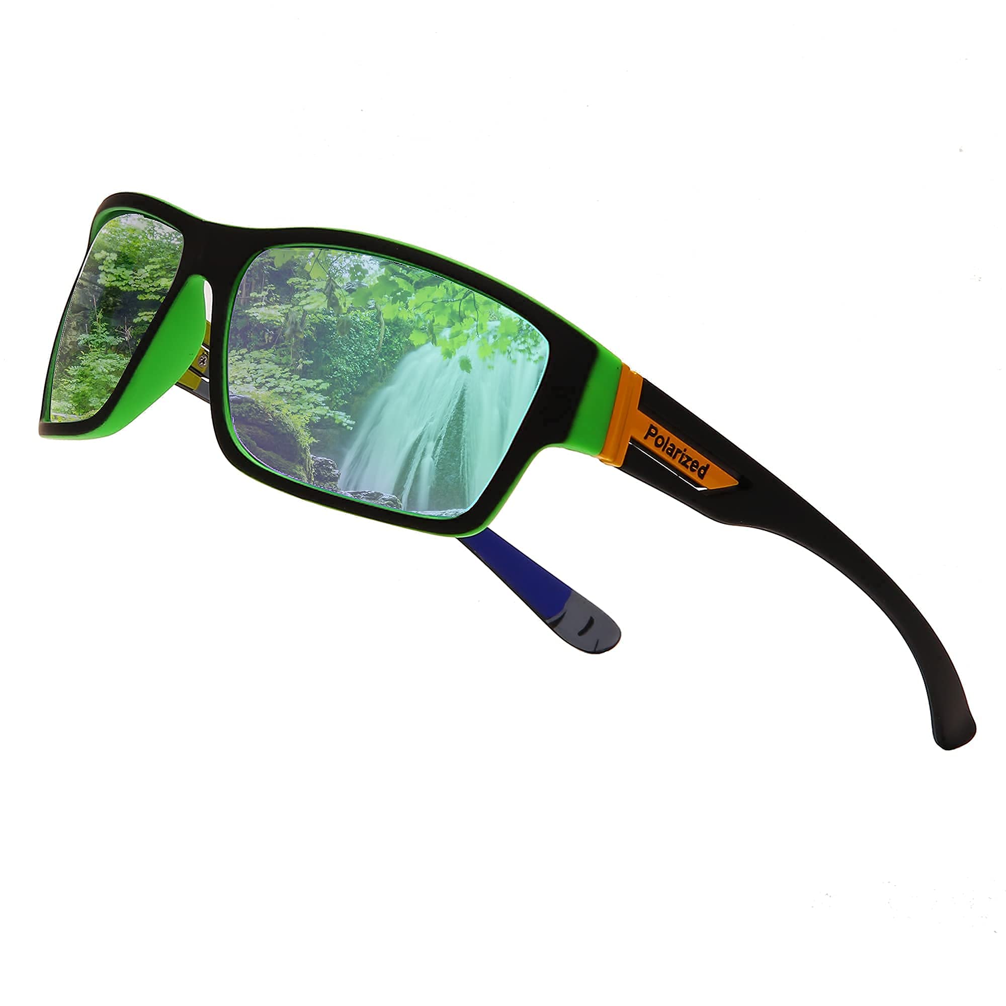 Long Keeper Gafas de Sol Hombre Polarizadas - Gafas Deportivas Hombre Mujer Gafas Sol Para Running Pesca Conducer Ciclismo Alpinismo Al Aire Libre