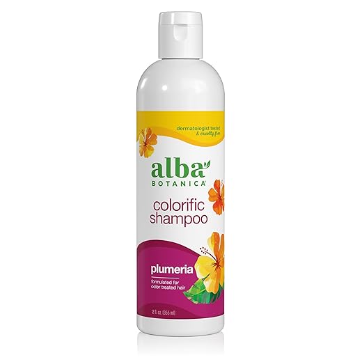 Alba Botanica Colorific Plumeria Color-Protect Shampoo