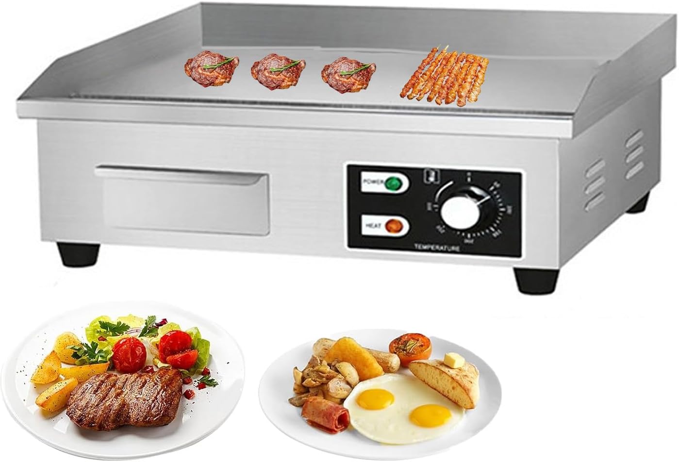 Commercial Electric Griddle, 17 Teppanyaki Grill, Senegal Ubuy