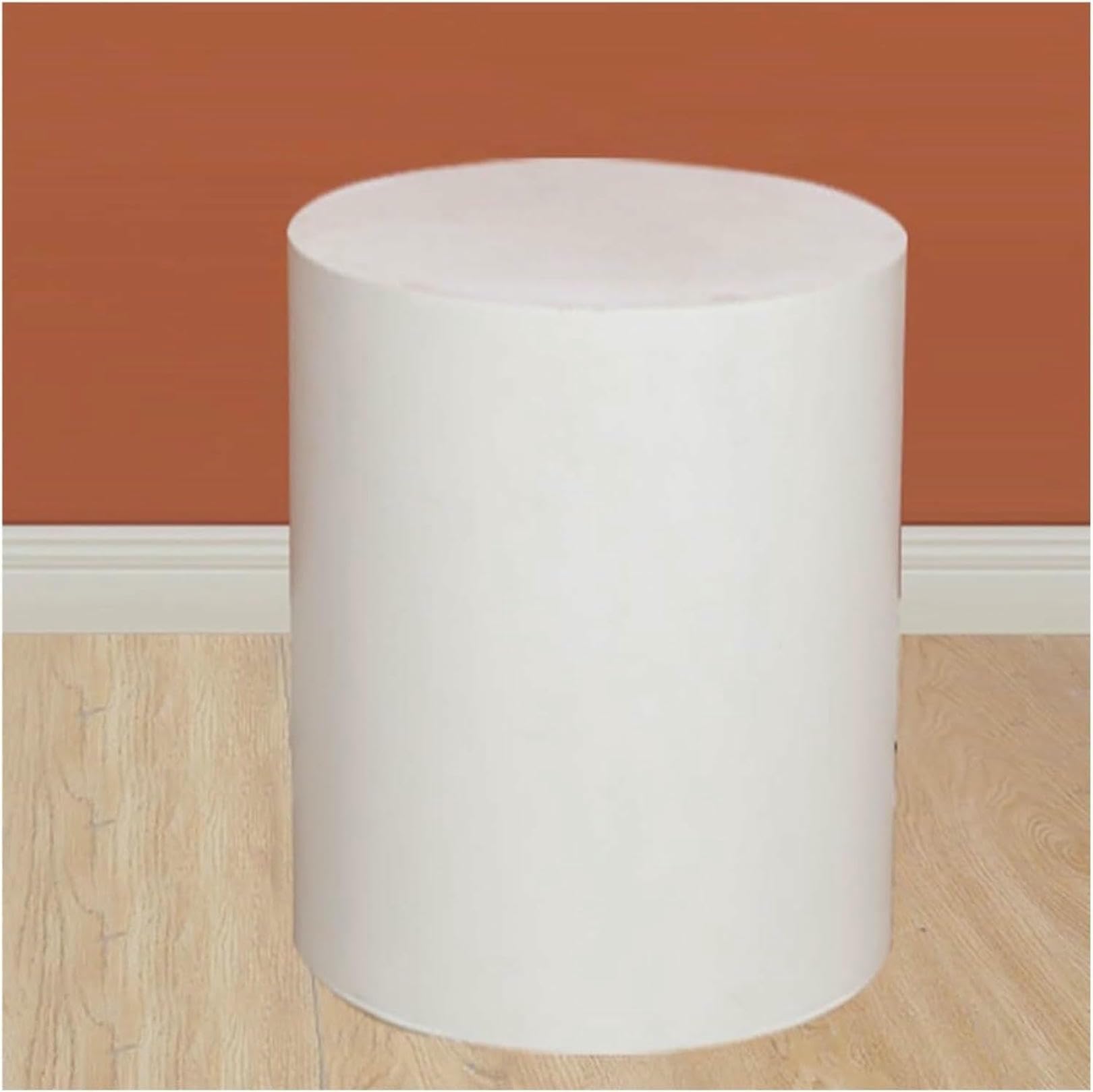 Présentoir cylindrique blanc pour mariages et banquets