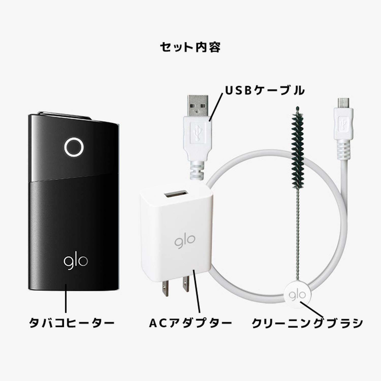 Amazon.co.jp: glo (グロー) 本体 スターターキット リッチブラック