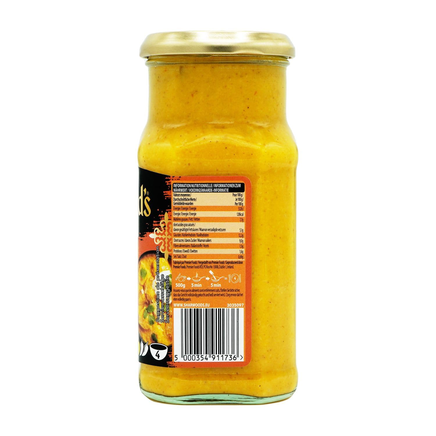 Sharwood`s Korma Curry Sauce, 6er Pack (6 x 420g)