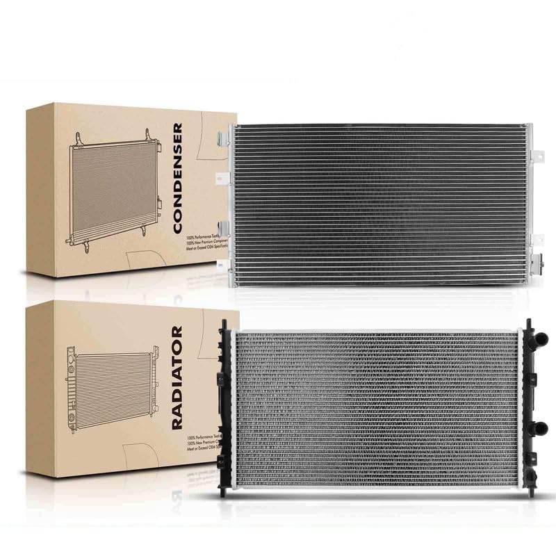 Replacement Parts for Radiator&AC Condenser Cooling Kit for Chrysler Sebring Dodge Stratus 2005-2006 Mod-A58PP-40449
