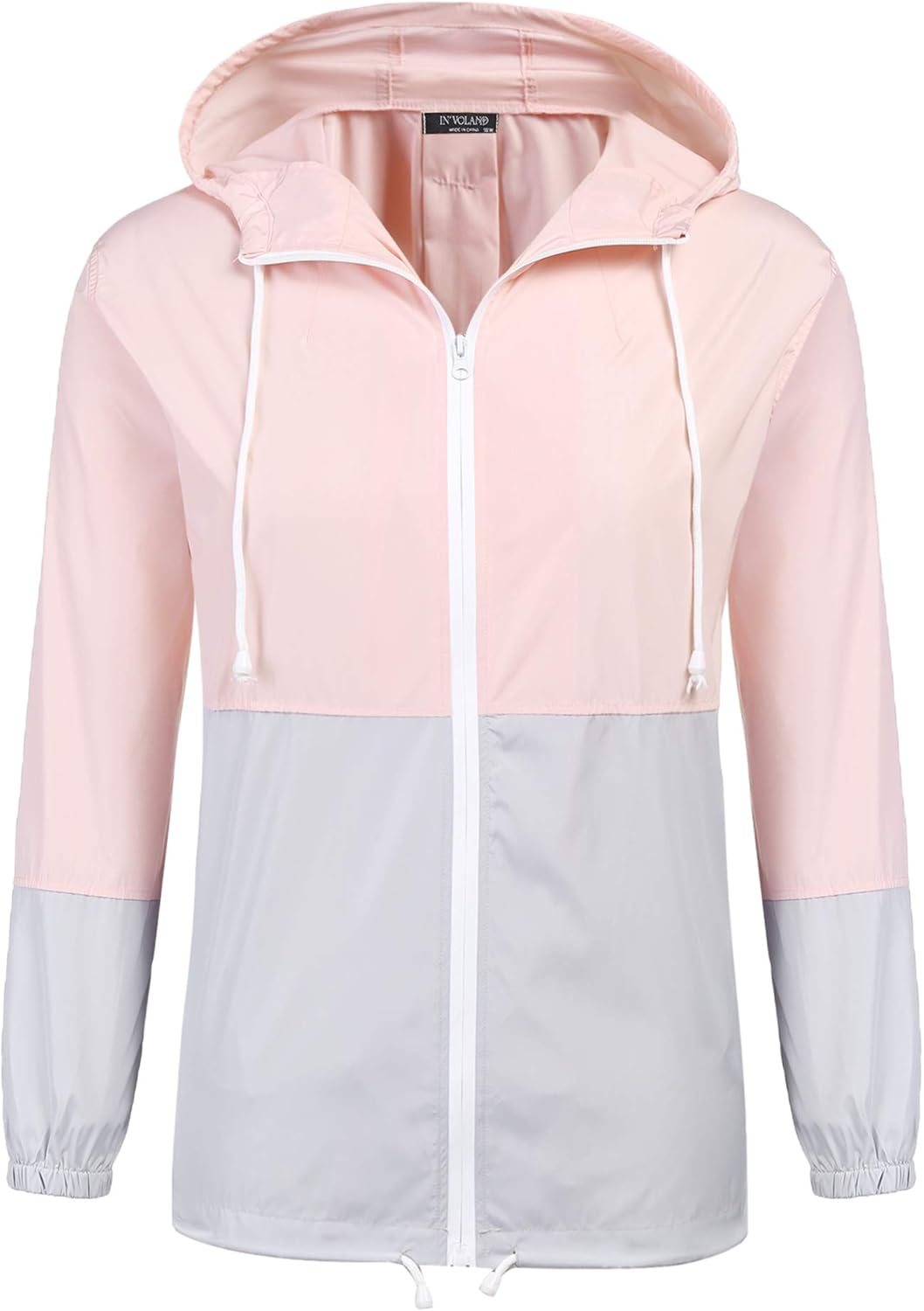 lightweight rain jacket womens plus size