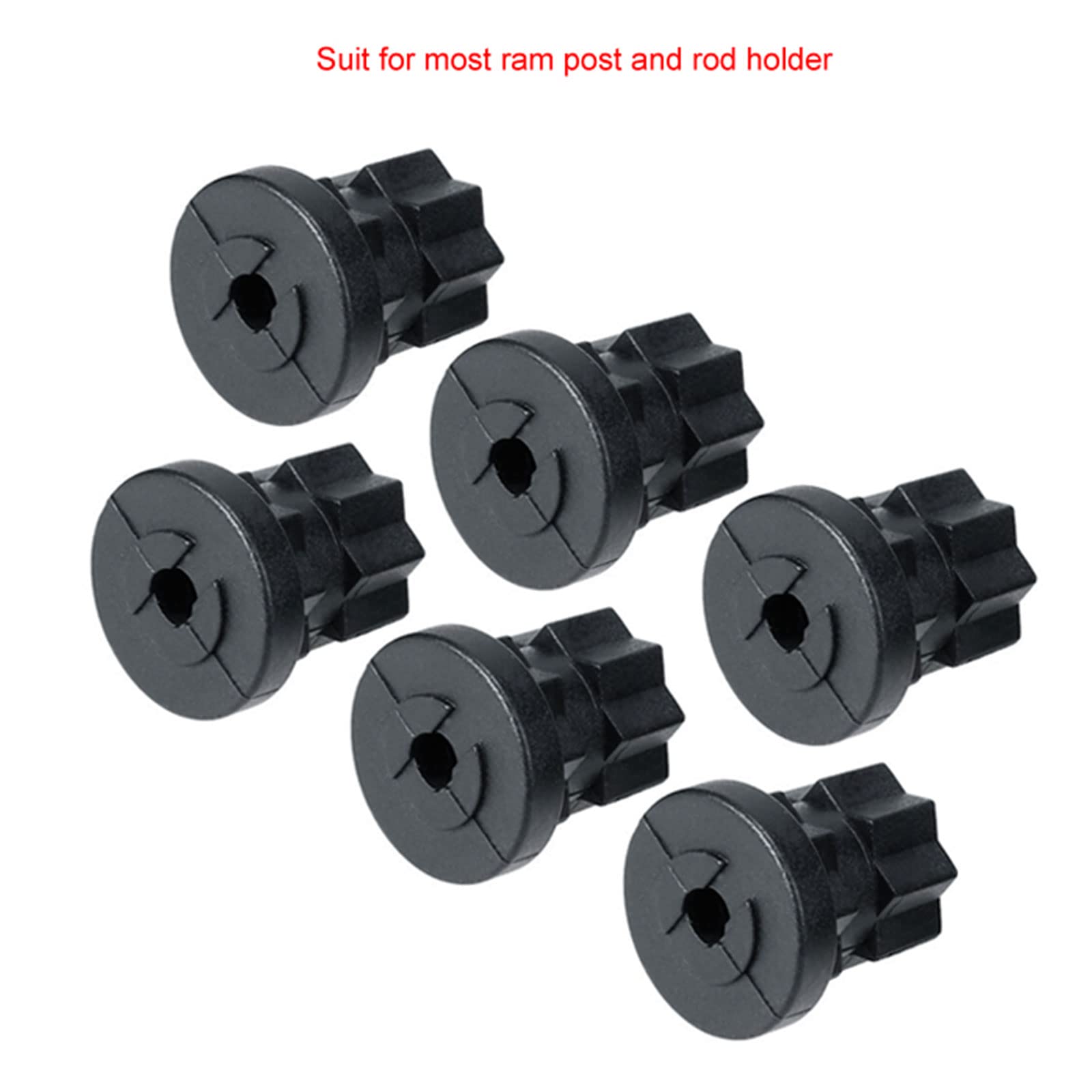 KAIXINXIN 2Pcs/Set Mount Track Mounting Base Track Attachment Adapter Kayak Canoe Fish Rod Accessories Kayak Track Mount