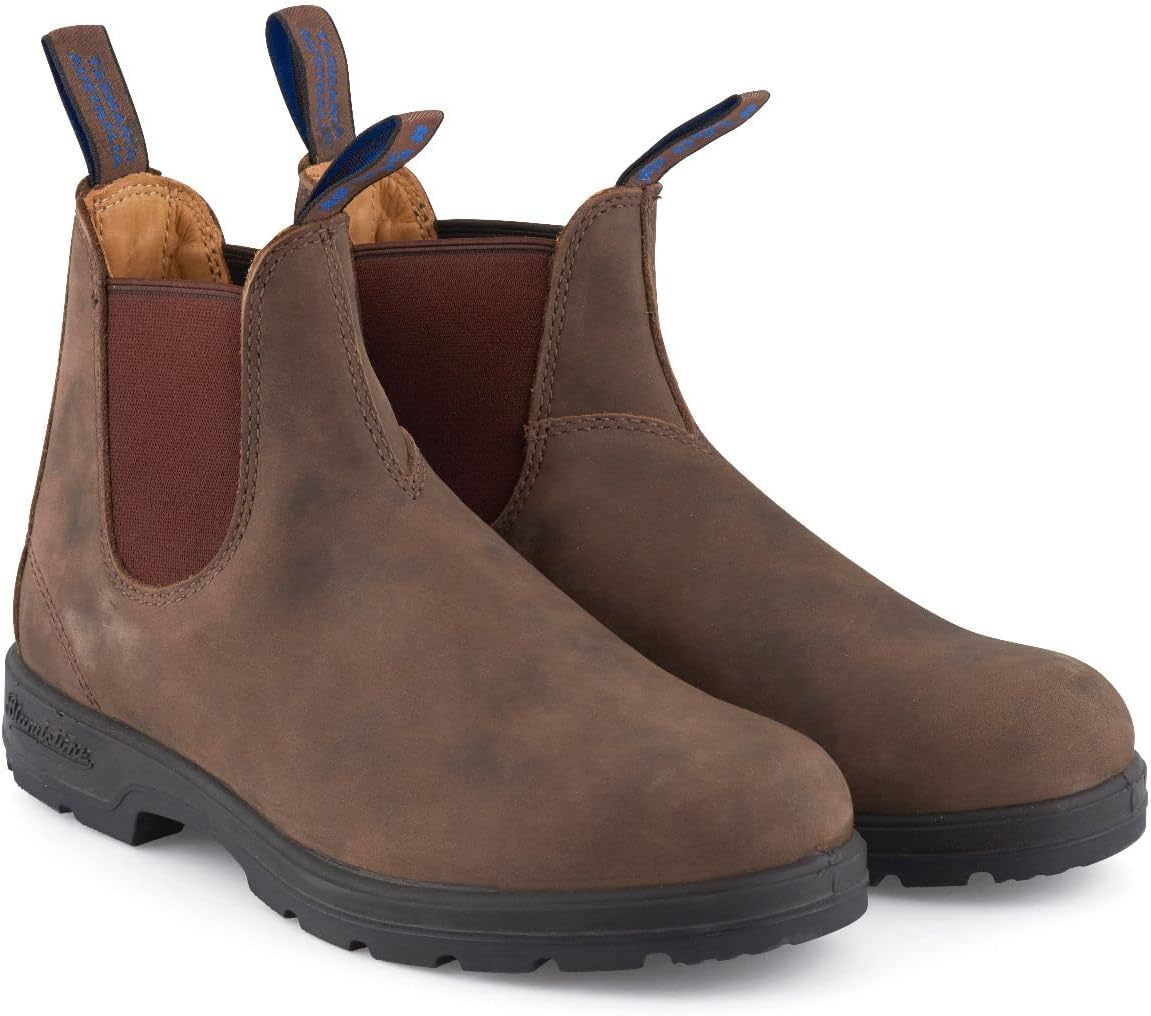 Blundstone Unisex 584 Rustic Brown Thermal Leather ChelseaThermal Ankle Boots
