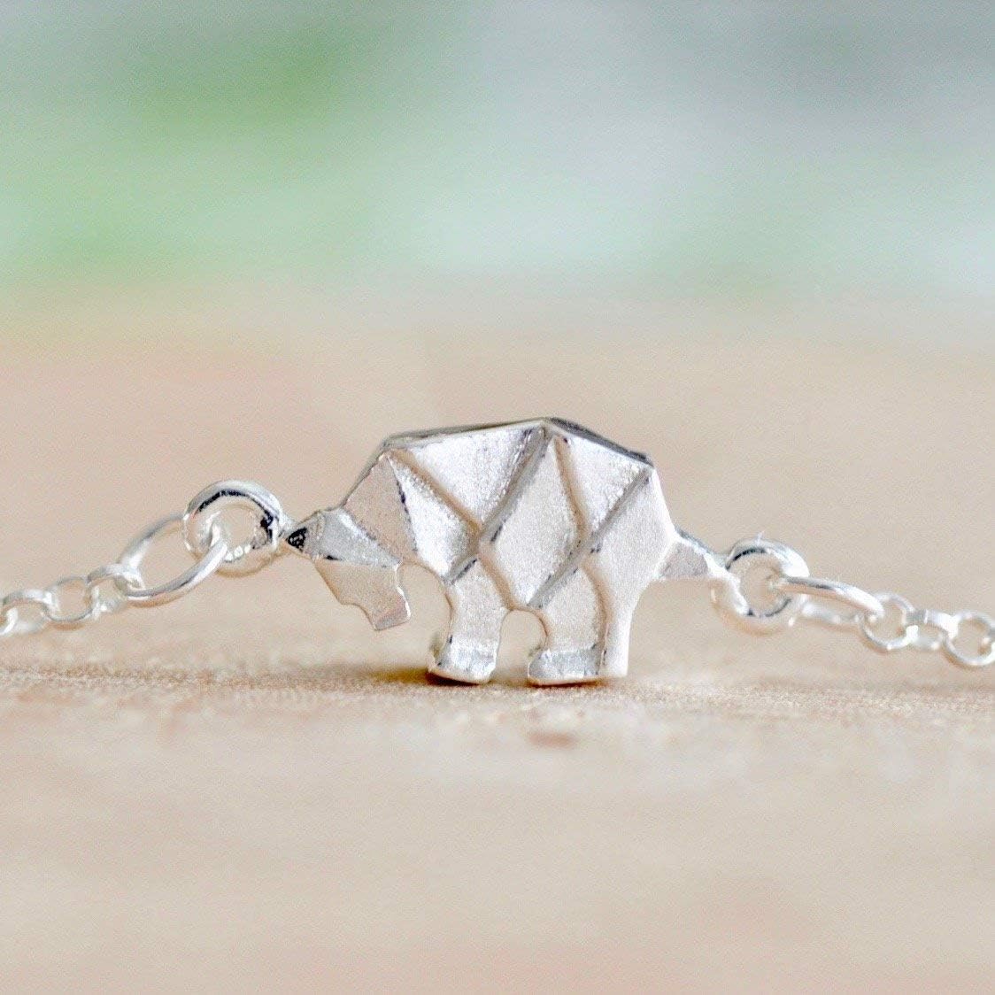 Origami Bear Earrings in Sterling Silver 925- Jamber Jewels