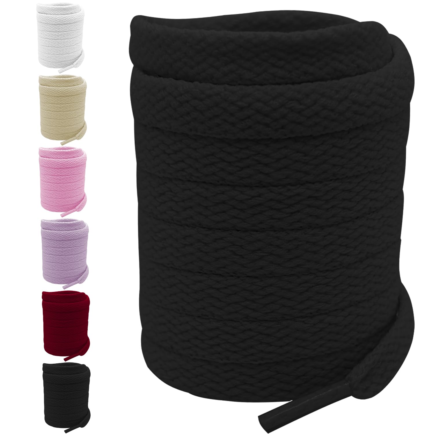 ANPURZII Flat Shoe Laces for Sneakers, Shoelaces for Athletic Running Sneakers Shoes Boot Strings