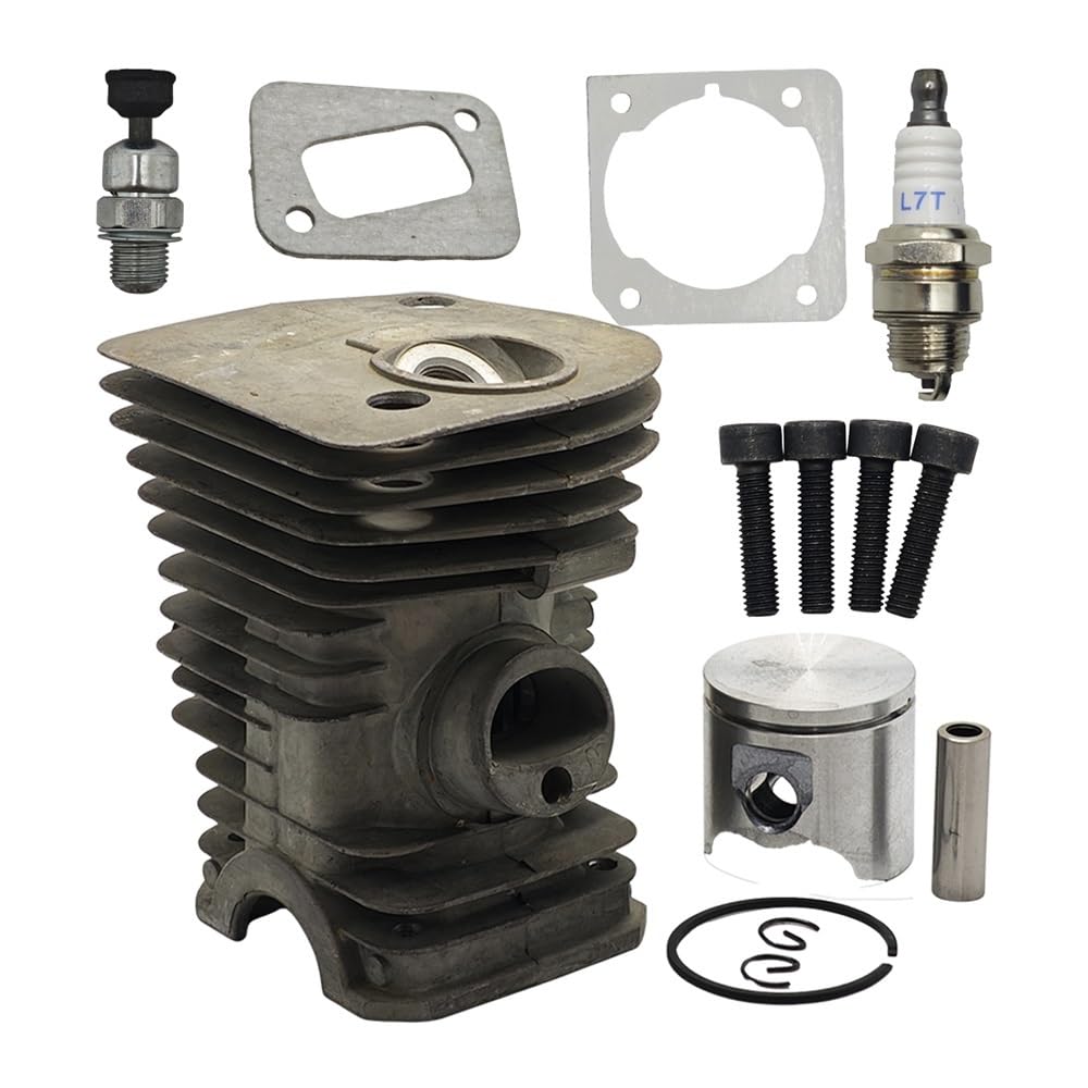 Kit cylindre-piston 40 mm revêtu haut de gamme pour tronçonneuses de jardin 340, 345 et E