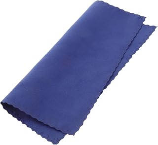 Instrument Cleaning Cloth for Flute and Instruments, Blue Double Faced Pile