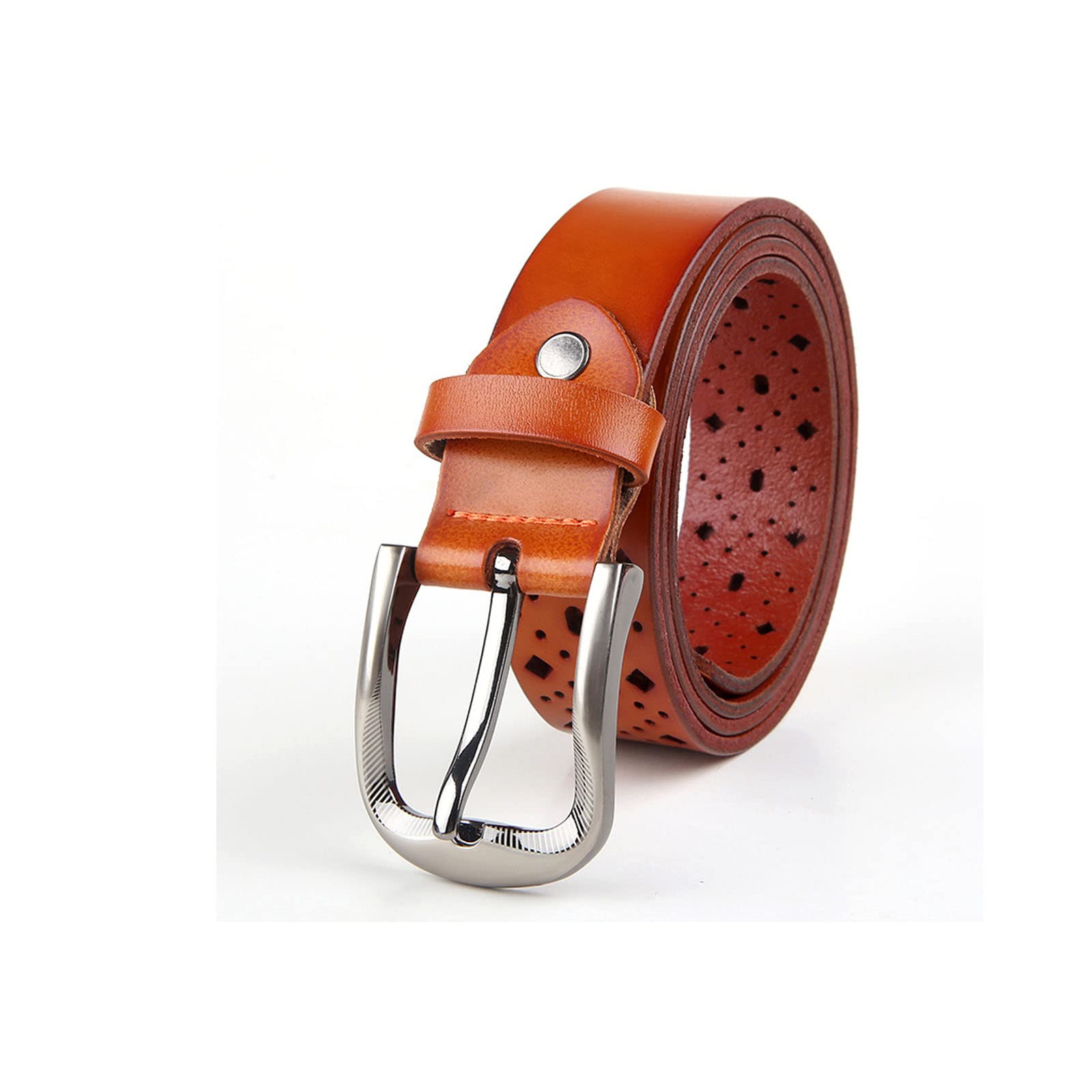 3266 Hollow Leather Belt For Women Ladies Jeans Pants Fashion Waist Women main image 2