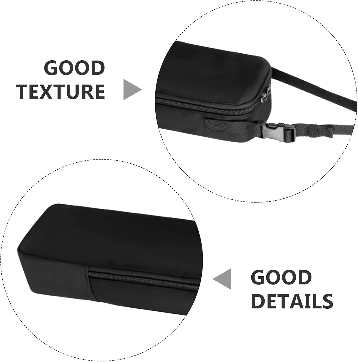 Handheld Steamer Organizer: Clothes Steamer Travel Irons Carrying Case - Handheld Steam Iron Organizer Holder for Other Accessories 17.29X4.72X3.34