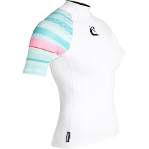 CRESSI Shield Lady Rash Guard Short/SL- Rash Guard Short Sleeve Protective for SUP and Water Sports, Womans